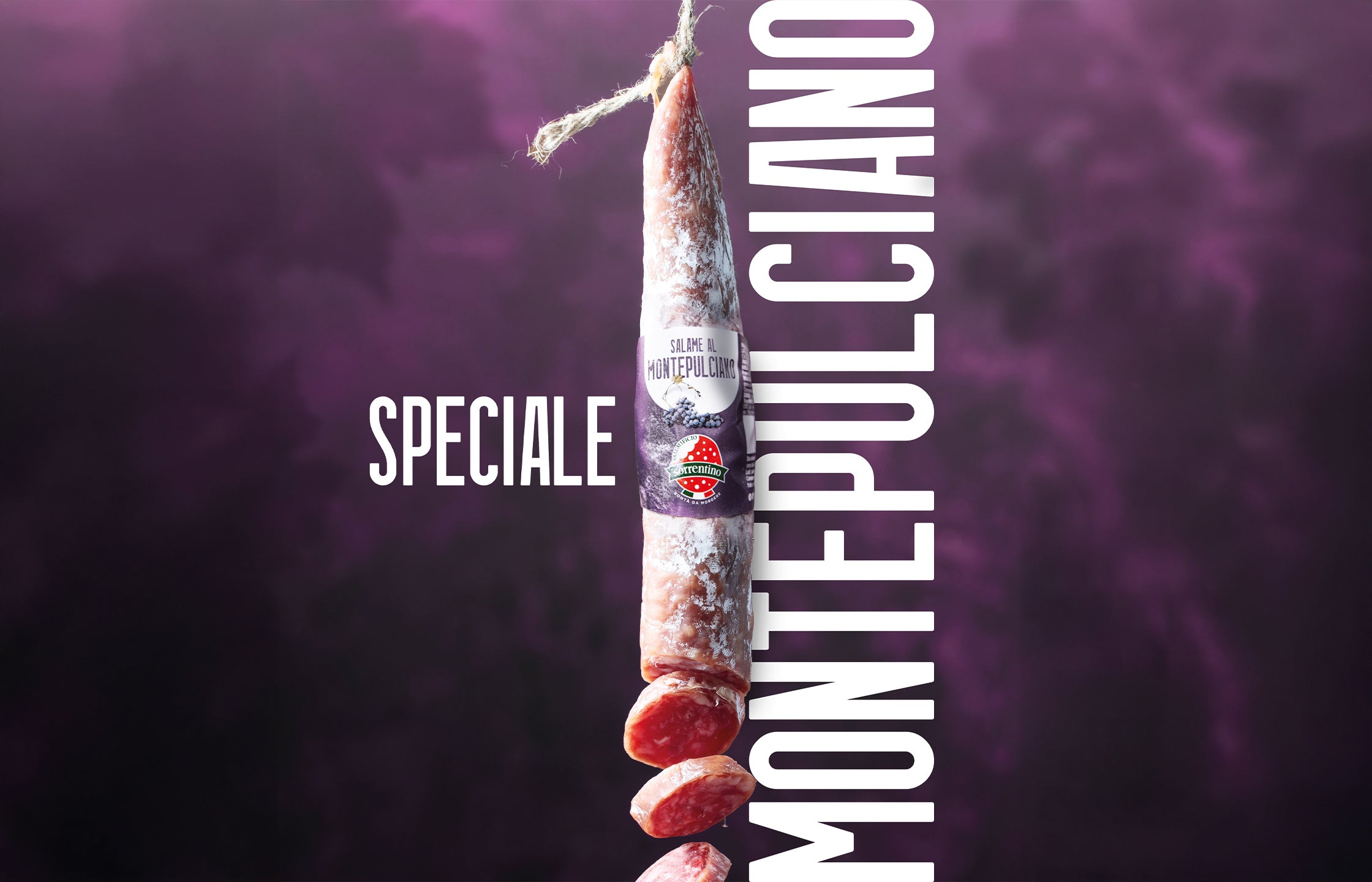Salame al vino nero Montepulciano d'Abruzzo